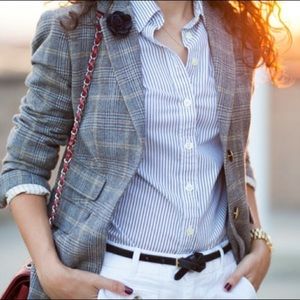 J. Crew Schoolboy Blazer in English Tweed